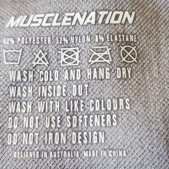 NWT Set of 2 Muscle Nation Sports Bra Both Size XS Grey Running Workout - Picture 6 of 6